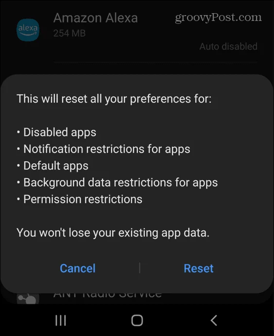 Cara Menetapkan Semula Apl Lalai pada Android