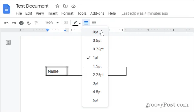 Como adicionar e formatar uma caixa de texto no Google Docs