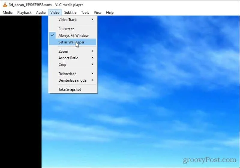 Cara Menetapkan Kertas Dinding Langsung & Latar Belakang Desktop Beranimasi dalam Windows 10