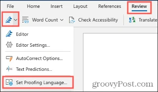 Cómo desactivar el corrector ortográfico en Microsoft Word