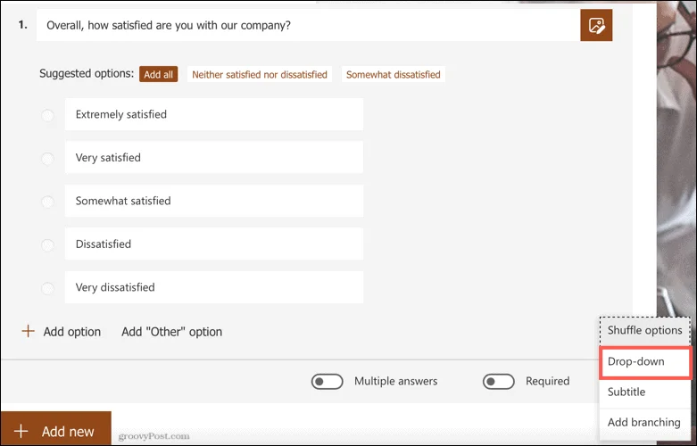 Como criar uma pesquisa no Microsoft Forms