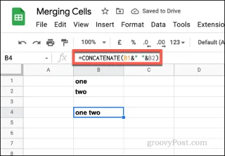 Cara Mencantum dan Menyahcantumkan Sel dalam Helaian Google