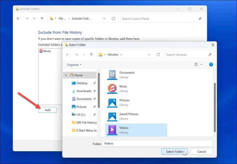 Cara Menggunakan Sejarah Fail pada Windows 11