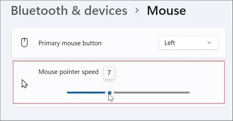 Cómo cambiar la sensibilidad del mouse en Windows