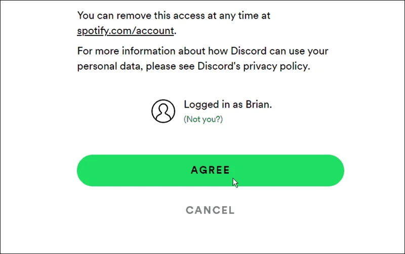 Come riprodurre Spotify su Discord