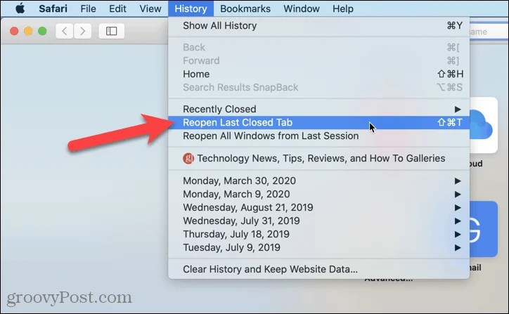 Cara Membuka Tab yang Ditutup Baru-baru ini dalam Chrome, Firefox, Edge dan Safari