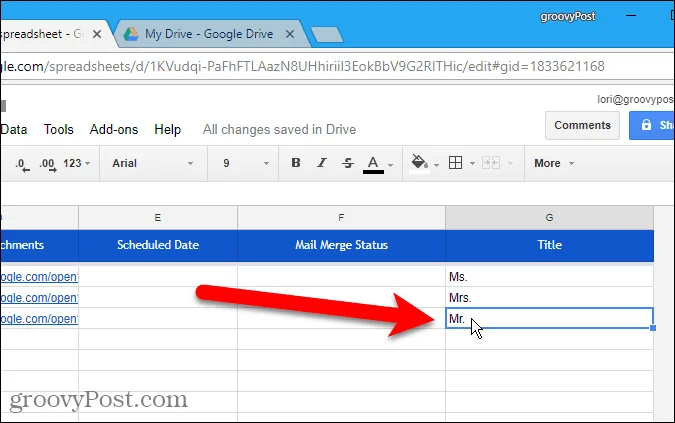 Cara Membuat E-mel Massa Diperibadikan Menggunakan Gabungan Mel untuk Gmail