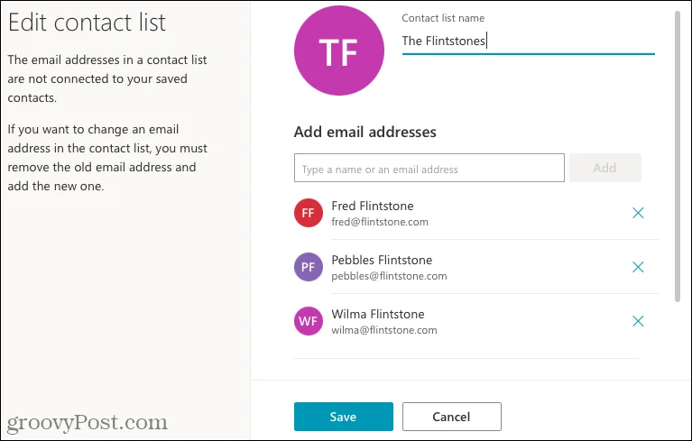 Cómo crear un grupo de contactos o una lista de distribución en Outlook