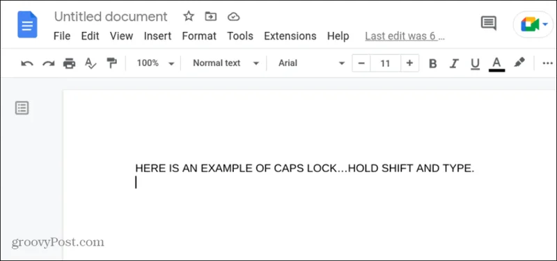 Come attivare o disattivare Caps Lock su Chromebook