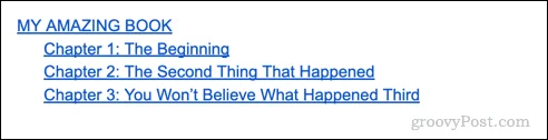 So erstellen Sie ein Buch in Google Docs