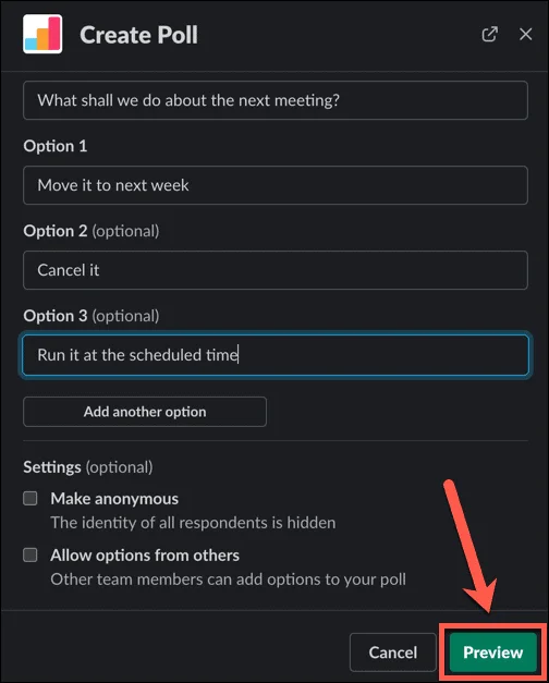 Cara Membuat Tinjauan di Slack