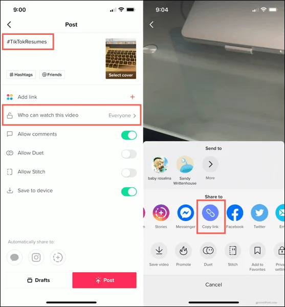 Cara Menggunakan Resume TikTok untuk Memohon Pekerjaan