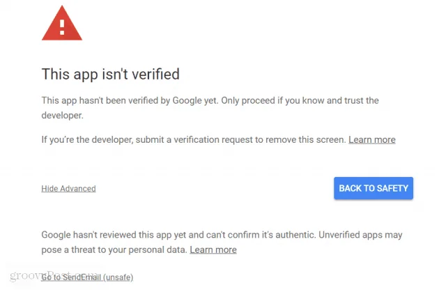 Используйте Google Таблицы для отправки электронной почты на основе значения ячейки