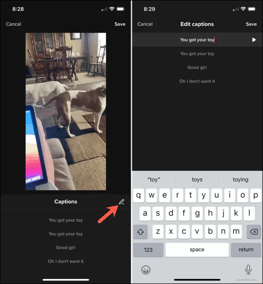 Cara Mendayakan dan Menggunakan Kapsyen Auto di TikTok