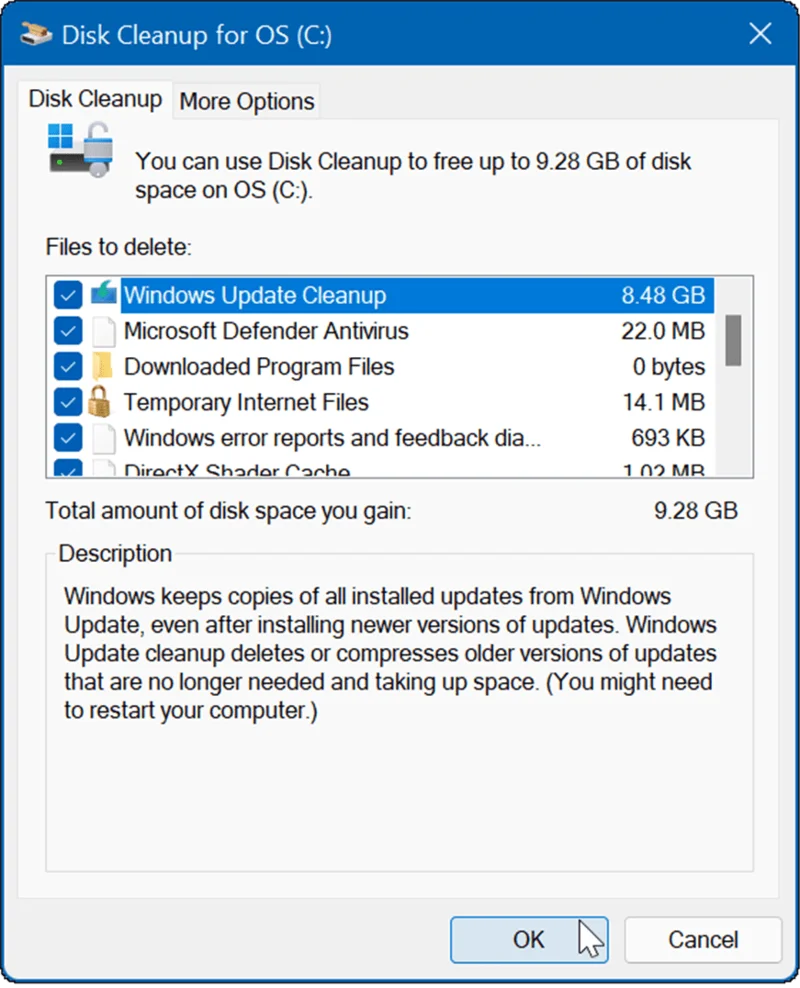 4 formas de eliminar archivos temporales en Windows 11