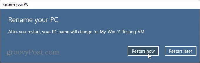 So ändern Sie den Namen eines Windows 11-PCs