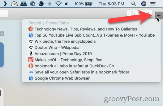 Cara Membuka Tab yang Ditutup Baru-baru ini dalam Chrome, Firefox, Edge dan Safari