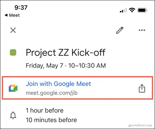 Cara Menjadualkan Google Meet Dalam Talian atau pada Mudah Alih