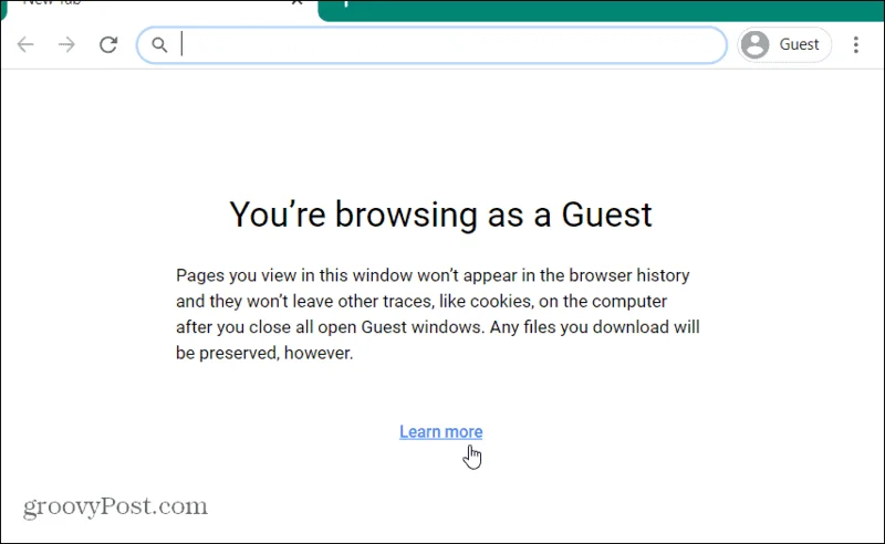 Cara Membuat Microsoft Edge atau Google Chrome Sentiasa Terbuka dalam Mod Tetamu