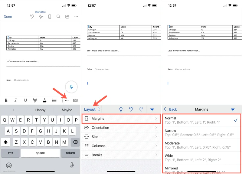 Cómo cambiar los márgenes en Microsoft Word