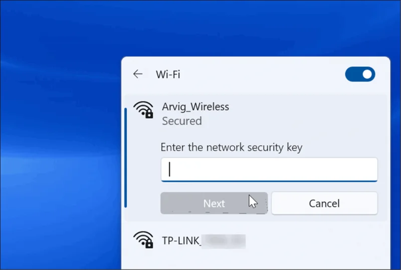 Cara Melupakan Rangkaian Wi-Fi pada Windows 11