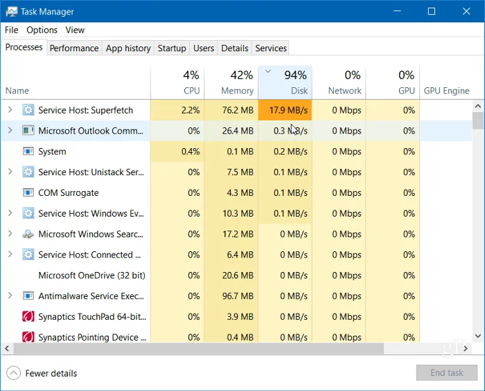 Cómo arreglar el uso del disco al 100 por ciento en Windows 11