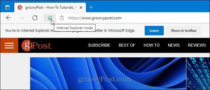 Cara Menggunakan Internet Explorer pada Windows 11