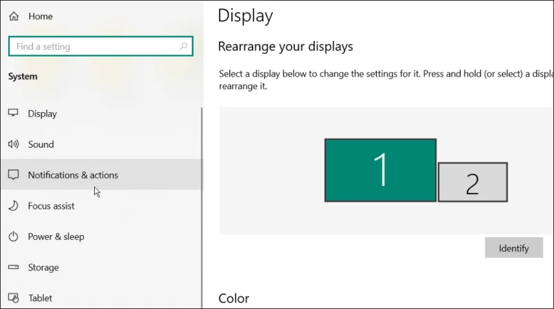 Configurações de Notificações no Windows 10