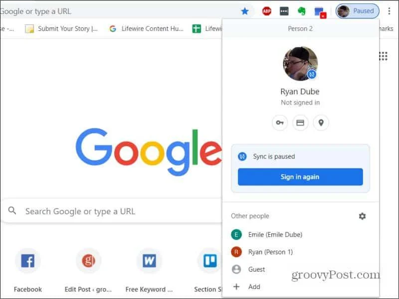 Cómo cambiar la cuenta de Google predeterminada en segundos