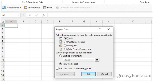 Cara Pengikisan Web dalam Excel Berfungsi: Import Data Dari Web