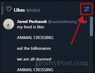 Spalten löschen in TweetDeck