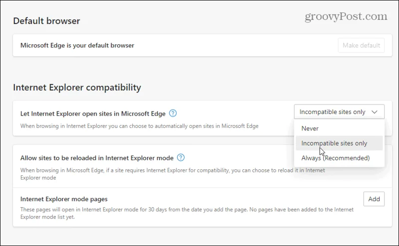 Cara Menggunakan Internet Explorer pada Windows 11