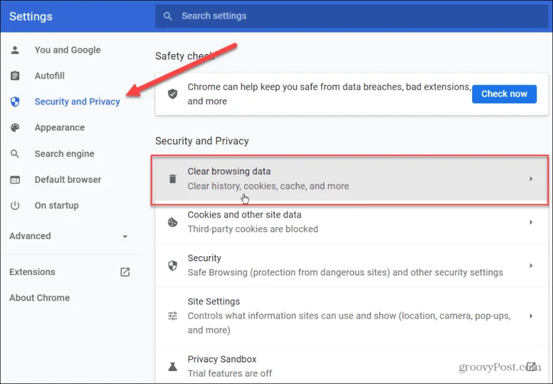 Bagaimana untuk Membetulkan Err_Cache_Miss dalam Google Chrome