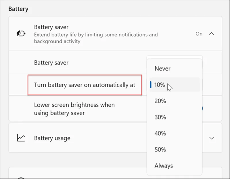 7 formas de mejorar la duración de la batería en Windows 11