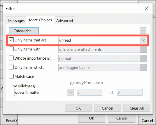 Cara Menonjolkan E-mel Penting dalam Outlook