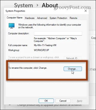 So ändern Sie den Namen eines Windows 11-PCs