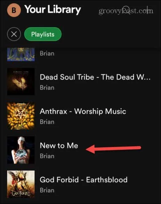 Come modificare l'immagine della playlist di Spotify