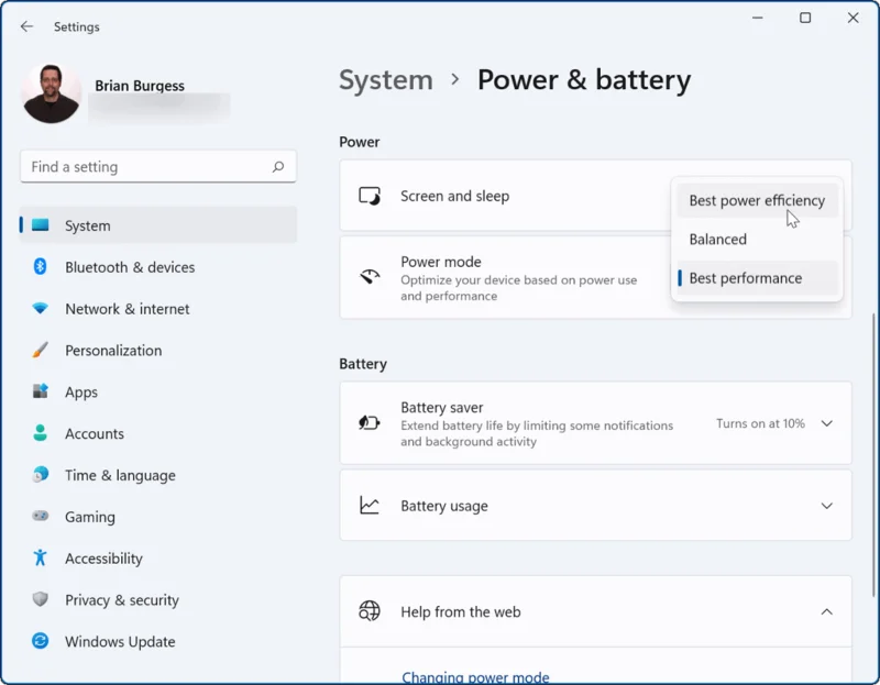 7 formas de mejorar la duración de la batería en Windows 11