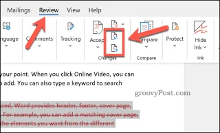 Cara Memadam Komen dalam Word