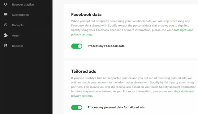 Cómo desvincular Spotify de tu cuenta de Facebook