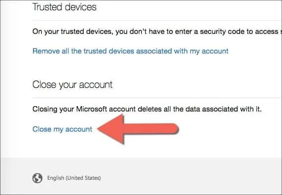 Cara Memadamkan Akaun Hotmail, Windows Live dan Outlook Anda secara Kekal