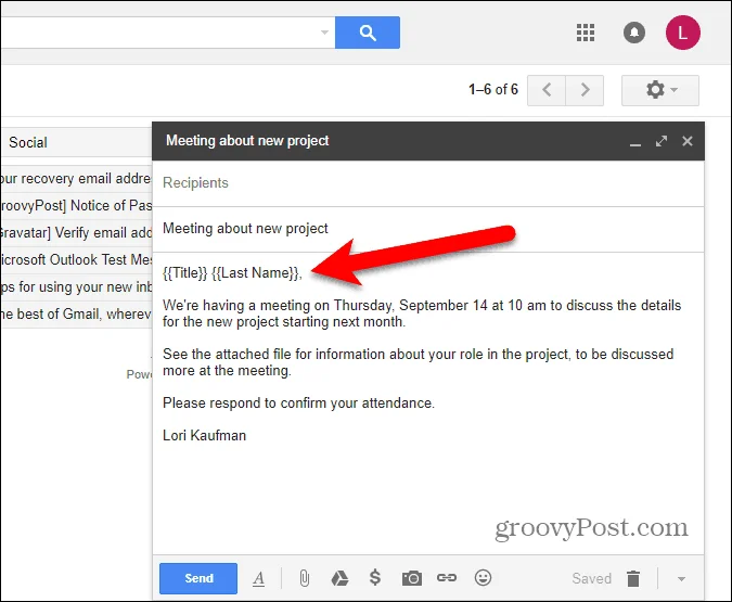 Cara Membuat E-mel Massa Diperibadikan Menggunakan Gabungan Mel untuk Gmail