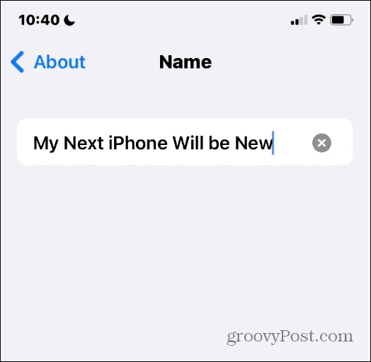 Cara Menukar Nama Bluetooth pada iPhone