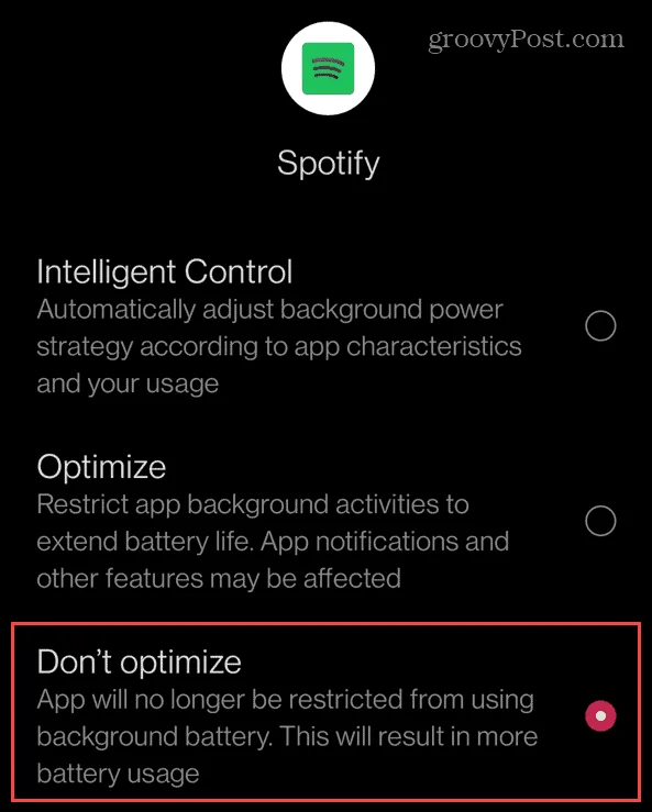 Como obter o Spotify em uma tela de bloqueio do Android