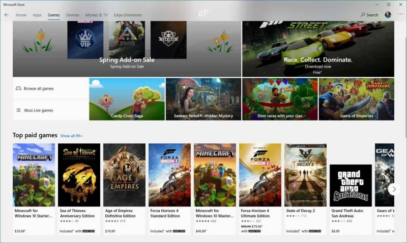 Apakah Apl Microsoft Store pada Windows 10?