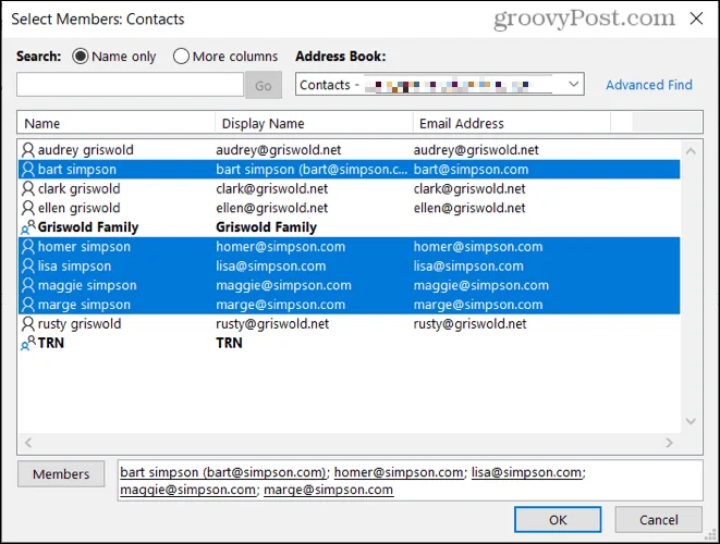Cómo crear un grupo de contactos o una lista de distribución en Outlook