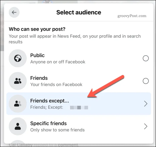 Cómo desbloquear a alguien en Facebook pero bloquear publicaciones molestas