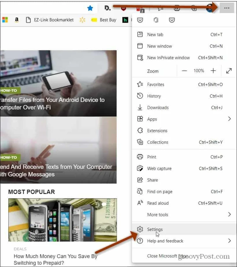 Cómo abrir sitios web en modo Internet Explorer desde Edge