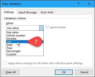 Cara Membuat Senarai Drop-Down Menggunakan Pengesahan Data dalam Microsoft Excel