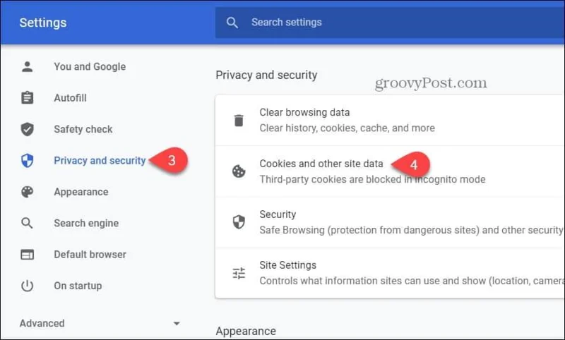 Eliminar automáticamente las cookies del navegador Google Chrome al salir